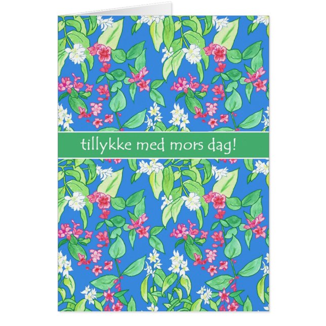 Pretty Spring Blossom Danish Mother's Day (Front)