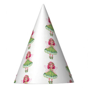 Pretty Spring Fairy Girl's Birthday Party  Hat