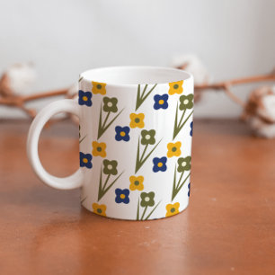Pretty Spring Floral  Coffee Mug