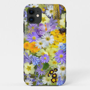 Pretty Spring Flowers iPhone 11 Case