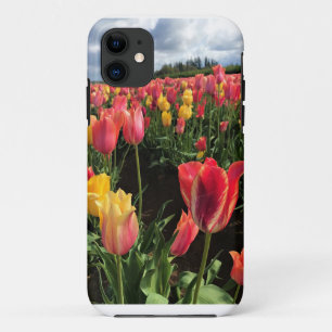 Pretty Spring Tulips in a Field, Oregon Case-Mate iPhone Case