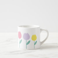 Pretty Spring Tulips Pastel Floral