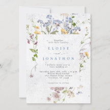 Pretty Spring Wildflower Meadow Garden Wedding   I