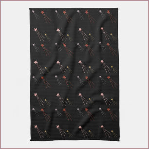 Pretty Starry Night Tea Towel