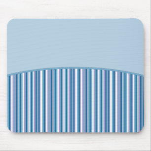 Pretty Striped Mousepad