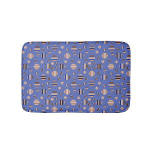 Pretty Summer Pattern Bath Mat
