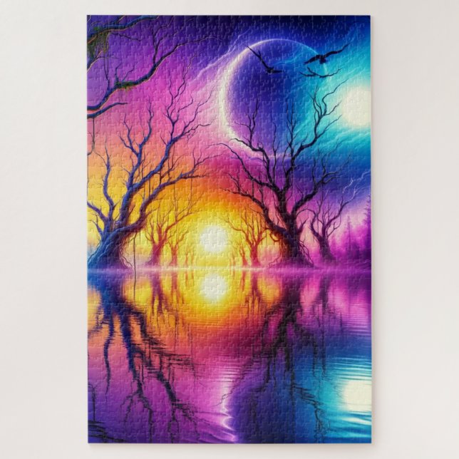 Pretty Sunset Jigsaw Puzzle (Vertical)