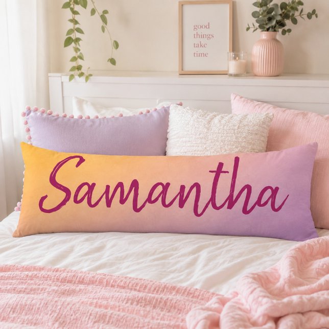 Pretty Sunset Ombre  Body Cushion (Creator Uploaded)
