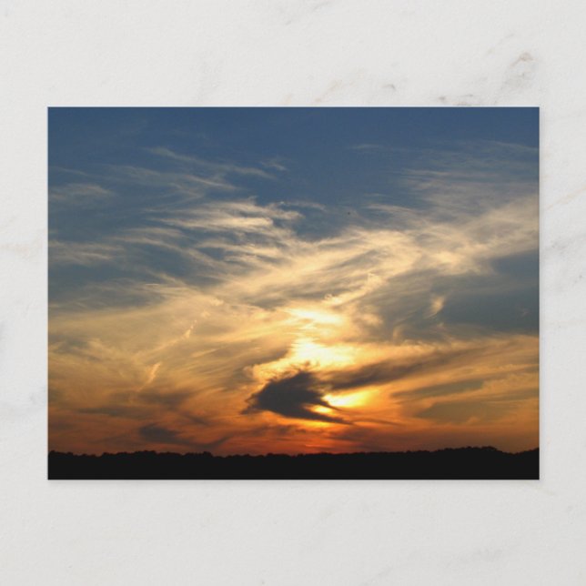 Pretty Sunset Postcard (Front)