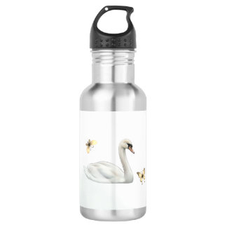 Pretty swan 532 ml water bottle