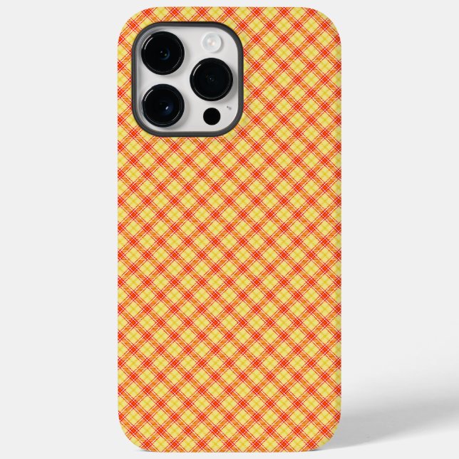 Pretty Tartan Case-Mate iPhone Case (Back)