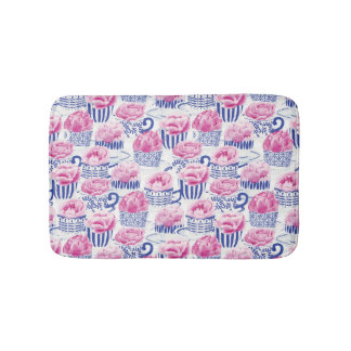 Pretty Tea Bath Mat