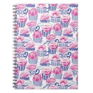 Pretty Tea Spiral Notebook