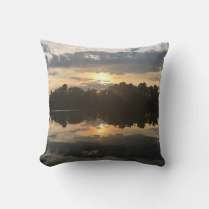 pretty TENNESSEE LAKE SUNSET Cushion