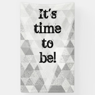 Pretty Triangle grunge Pattern II + your ideas Banner