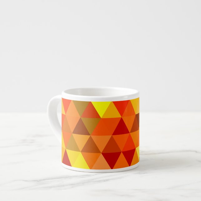 Pretty Triangle pattern I + your ideas Espresso Cup (Front Left)