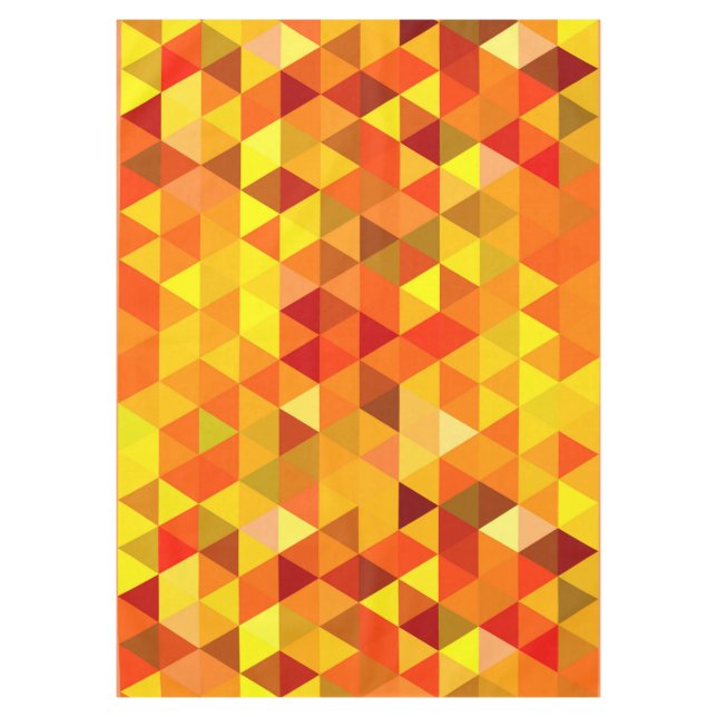 Pretty Triangle pattern I + your ideas Tablecloth (Front)