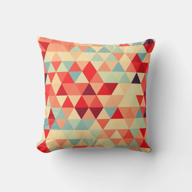 Pretty Triangle pattern II + your ideas Cushion (Front)