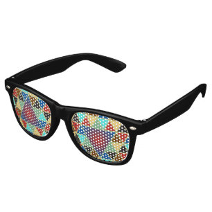 Pretty Triangle pattern III + your ideas Retro Sunglasses