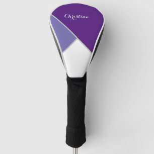 Pretty Two Tone Golf Club Cover