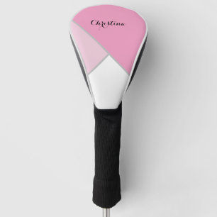 Pretty Two Tone Golf Club Cover