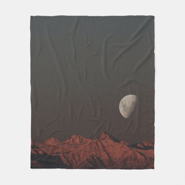 Pretty Universe Fleece Blanket (Front)
