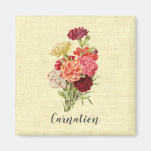 Pretty Vintage Carnation Bouquet 