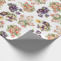 Pretty Vintage Mixed Flowers