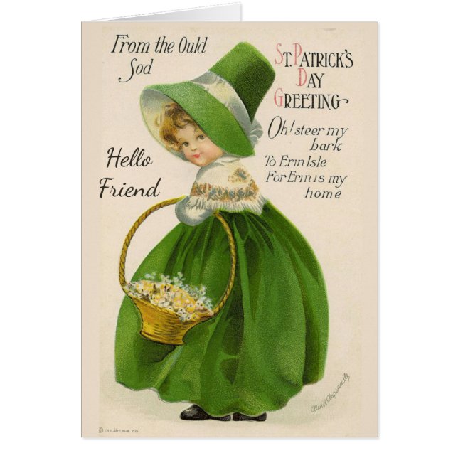 Pretty Vintage St. Patrick's Day Reproduction (Front)