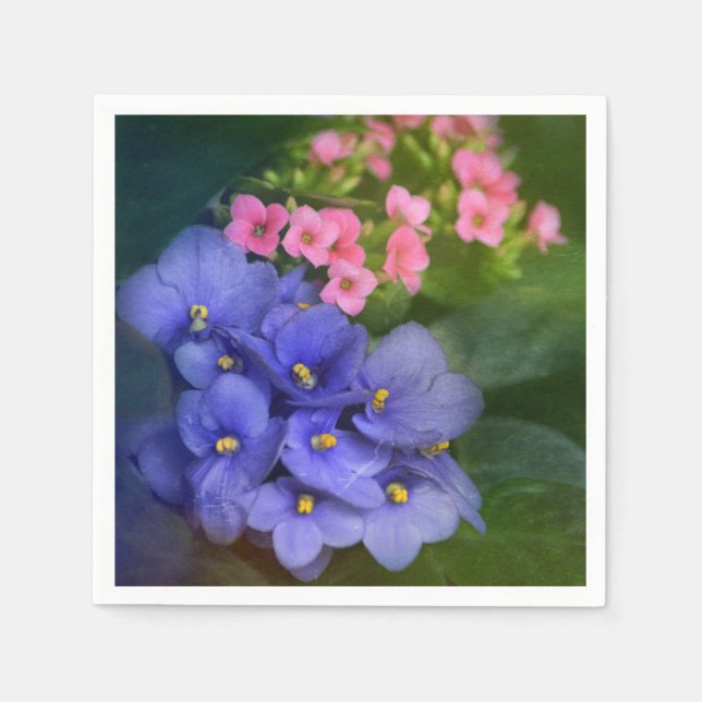 Pretty Violets Napkin (Front)