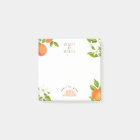 Pretty Watercolor Orange Blossoms Citrus Wedding