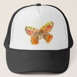 Pretty Watercolour Butterfly Hat