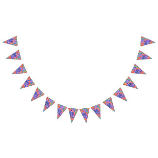 Pretty Watercolour Floral Party Bunting