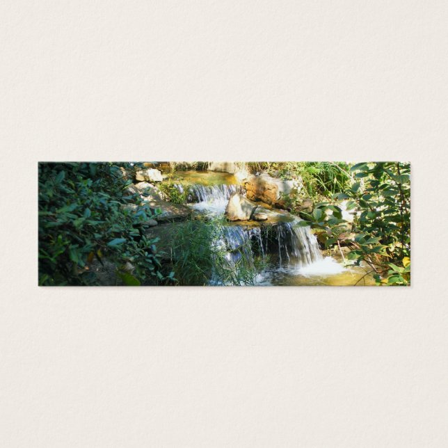 Pretty Waterfall Bookmark (Front)