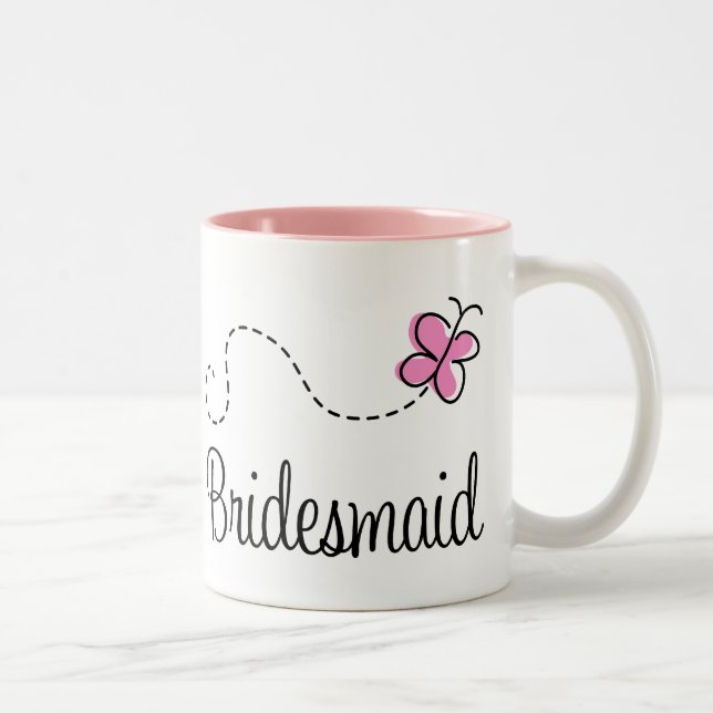 Pretty Wedding Bridesmaid Mug (Right)