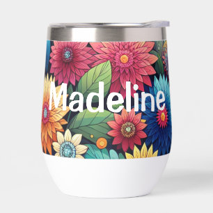 Pretty Whimsical Colourful Flowers