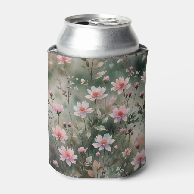 Pretty Wildflowers Can Cooler (Can Front)