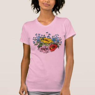 Pretty Wildflowers Design Women's T-shirt