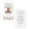 Pretty Wildflowers Funeral Memorial Prayer Card