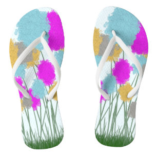 Pretty Wildflowers Jandals