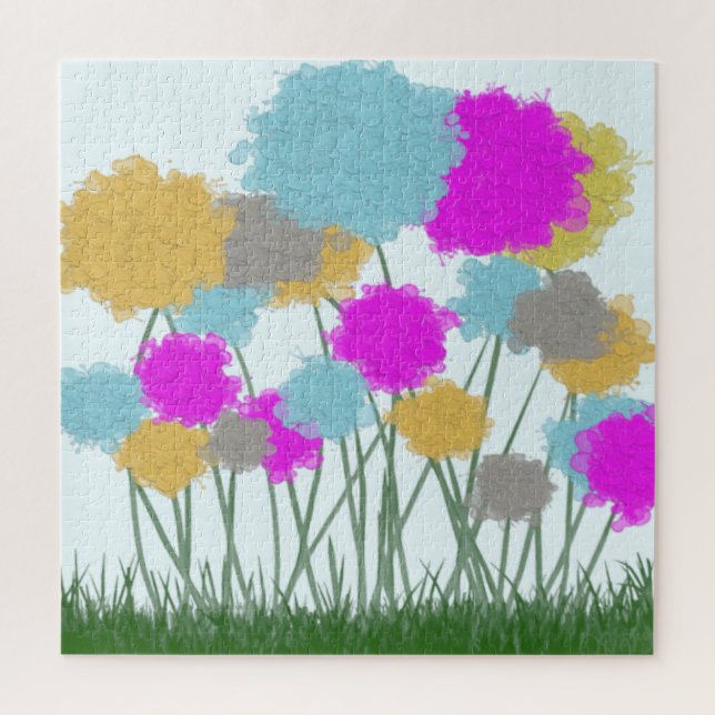 Pretty Wildflowers Jigsaw Puzzle (Vertical)
