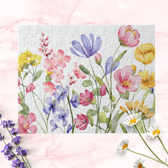 Pretty Wildflowers  Jigsaw Puzzle (Creator Uploaded)