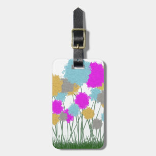 Pretty Wildflowers Luggage Tag