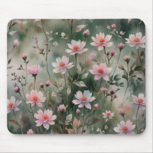 Pretty Wildflowers Mouse Pad