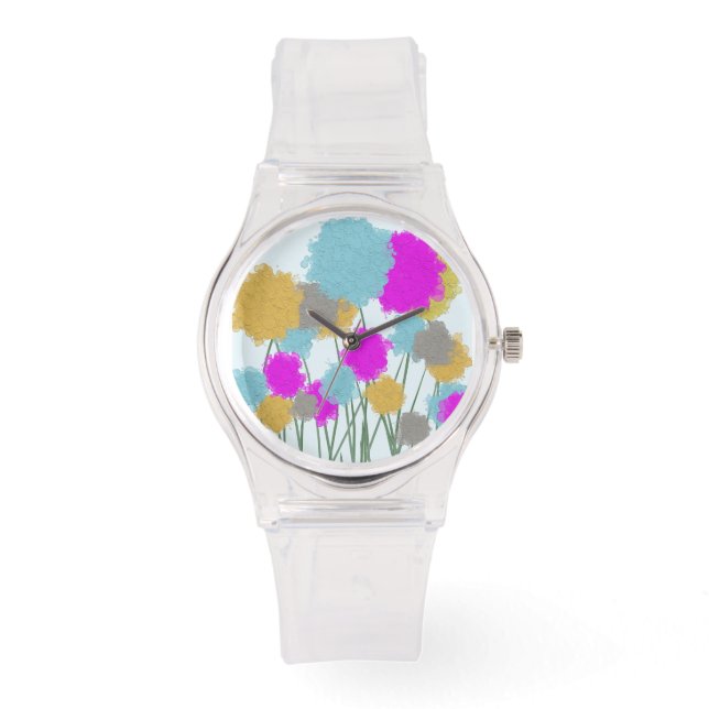 Pretty Wildflowers Watch (Front)
