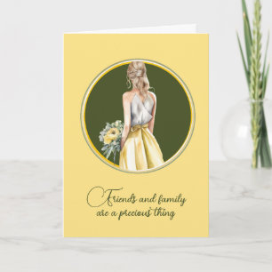Pretty Will you be my Maid of Honour Card