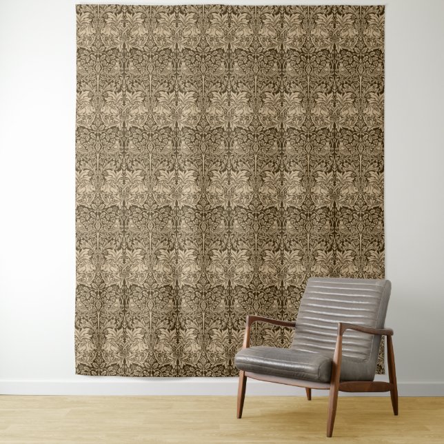 Pretty William Morris "Brother Rabbit" Chintz Tapestry (In Situ)