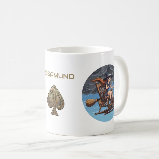 Pretty Witch Pilot Coffee Mug (Front Right)
