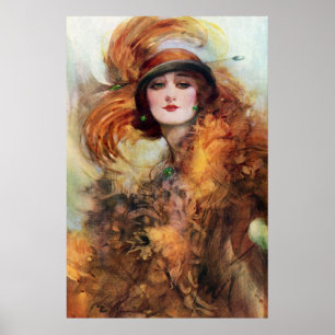 Pretty Woman 1920s Fashion Poster