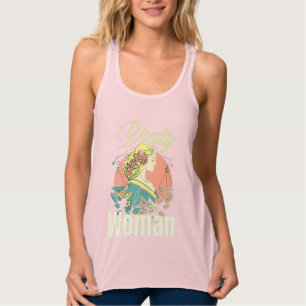 Pretty Woman – Captivating Beauty Illustration Singlet